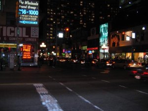 Downtown Toronto after Leafs won the Quarter Finals 01.JPG